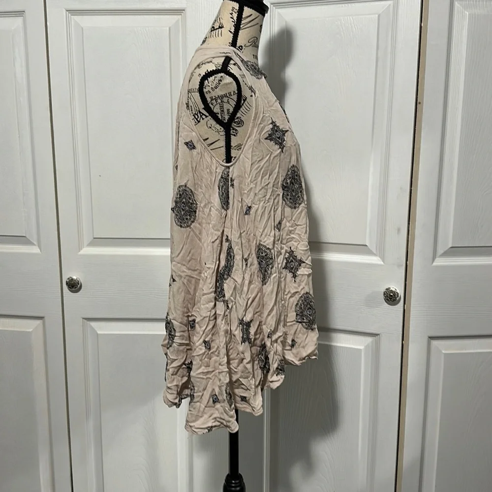 Free People x Urban Outfitters Print Top